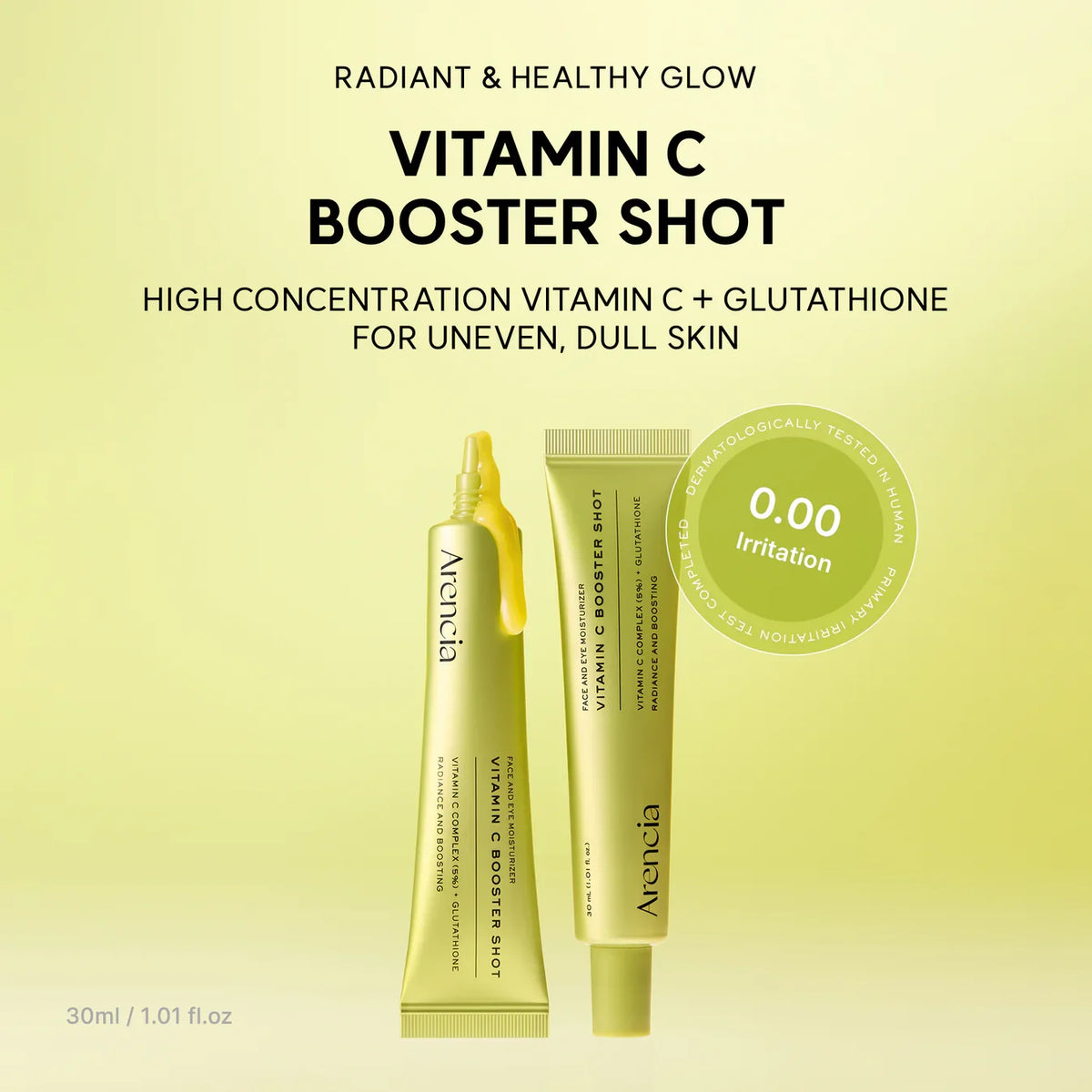 ✨ Vitamin C Booster Shot 30ml 🍊  # Pure Vitamin C + Glutathione + Niacinamide for Bright, Radiant & Healthy-Looking Skin